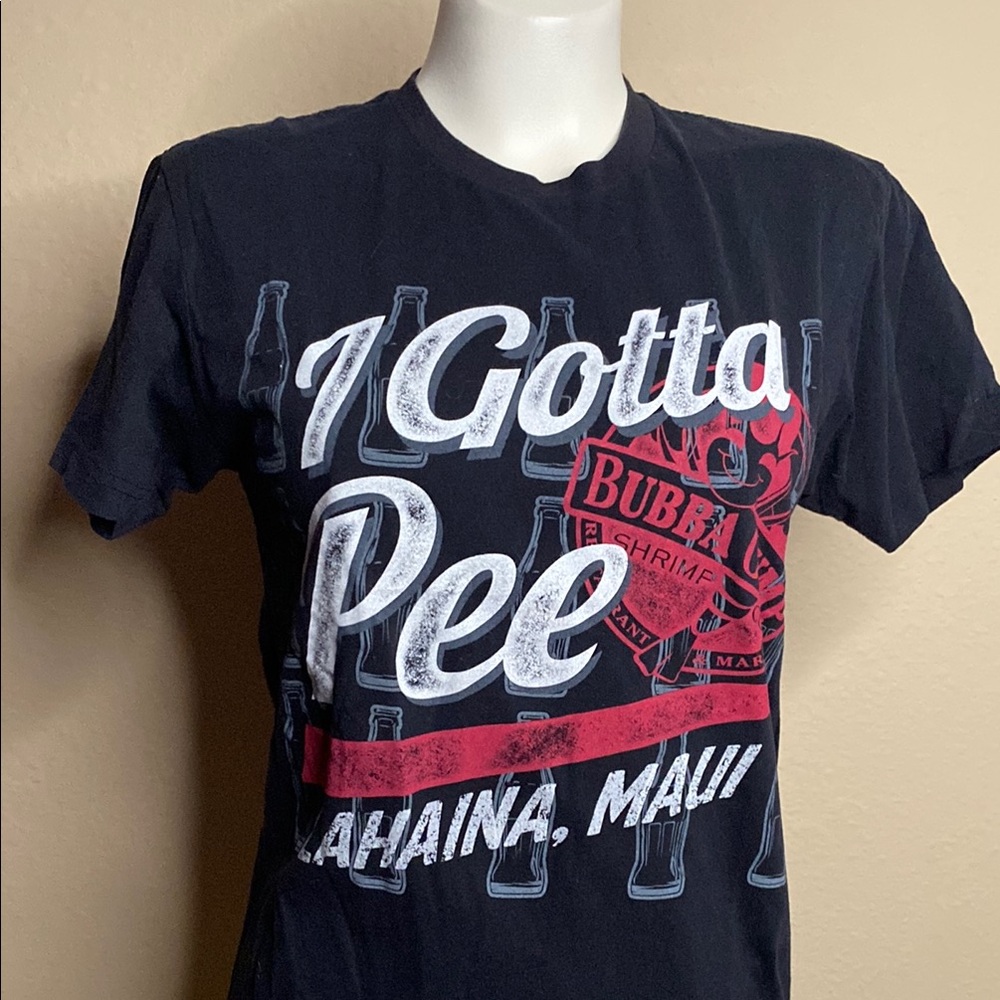 Bubba Gump Lahaina Maui ‘I Gotta Pee’ tee shirt top Men’s S